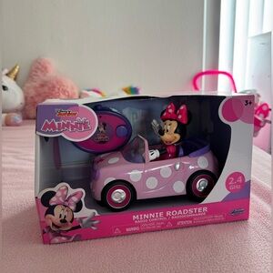 Disney Minnie Roadster Pink Toy Car